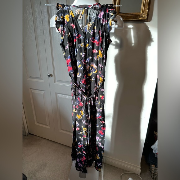 Jumpsuit/playsuit with butterfly print - Picture 1 of 6